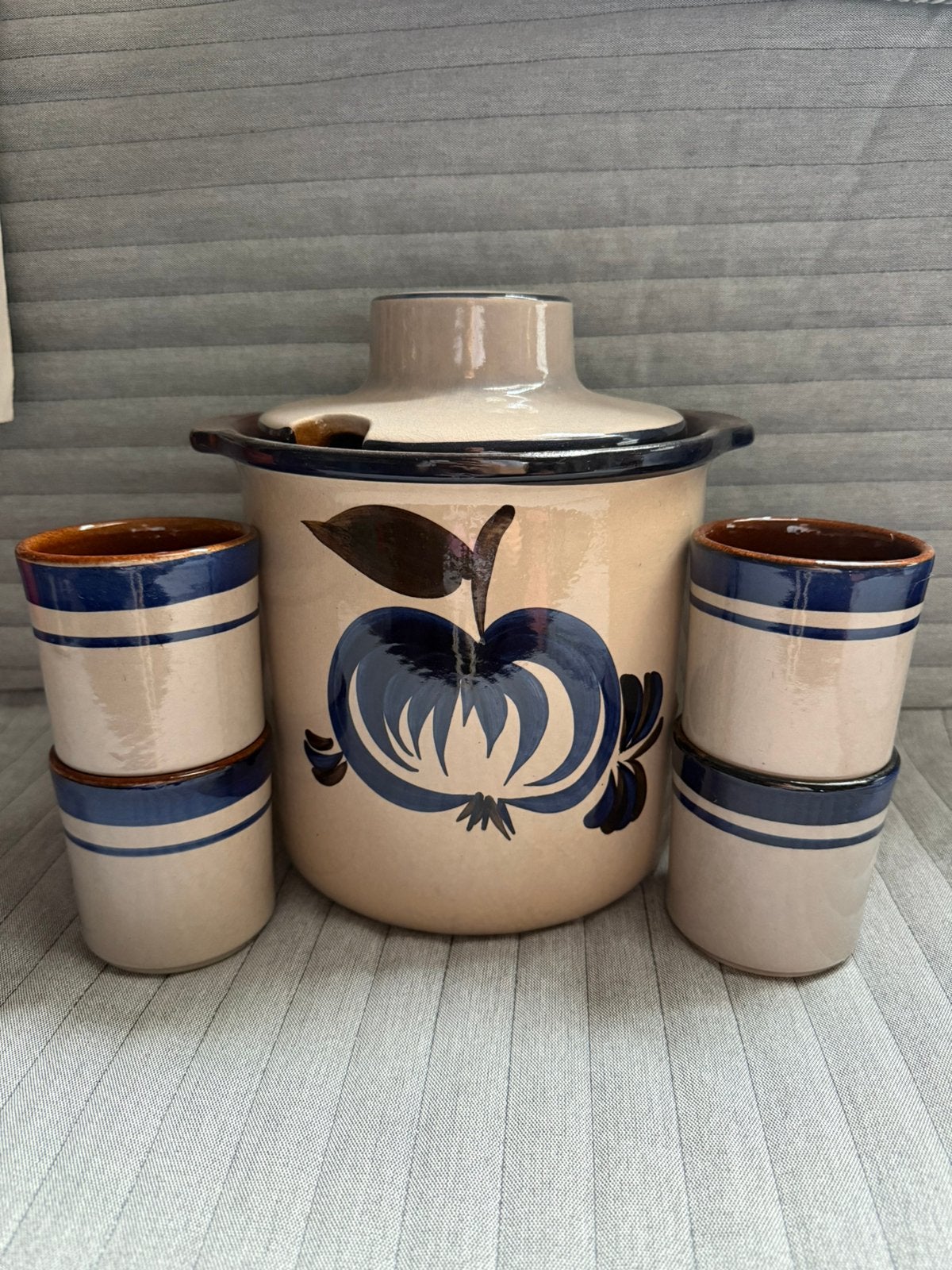 Scheurich rumtopf set, Ophalen, Overige merken, Keramiek, Overige typen