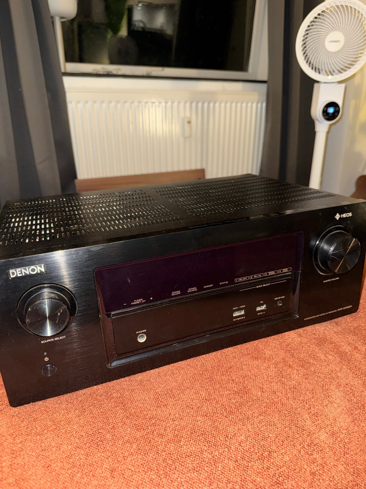 Denon AVR-X2400H 4K Receiver, 70 watt of meer, Zo goed als nieuw, Overige spelers, Ophalen