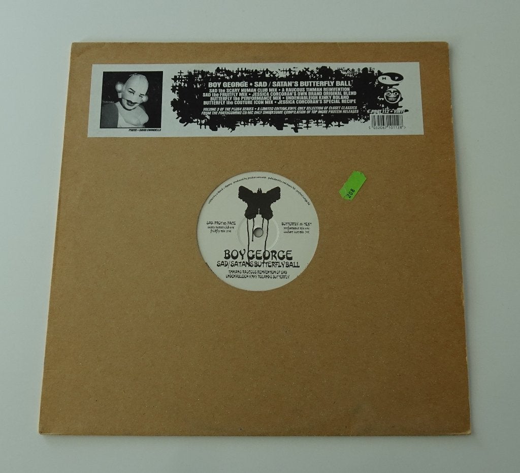 Boy George - Sad / Satan's Butterfly Ball -- House 1996, Ophalen, Zo goed als nieuw, 12 inch, Overige genres