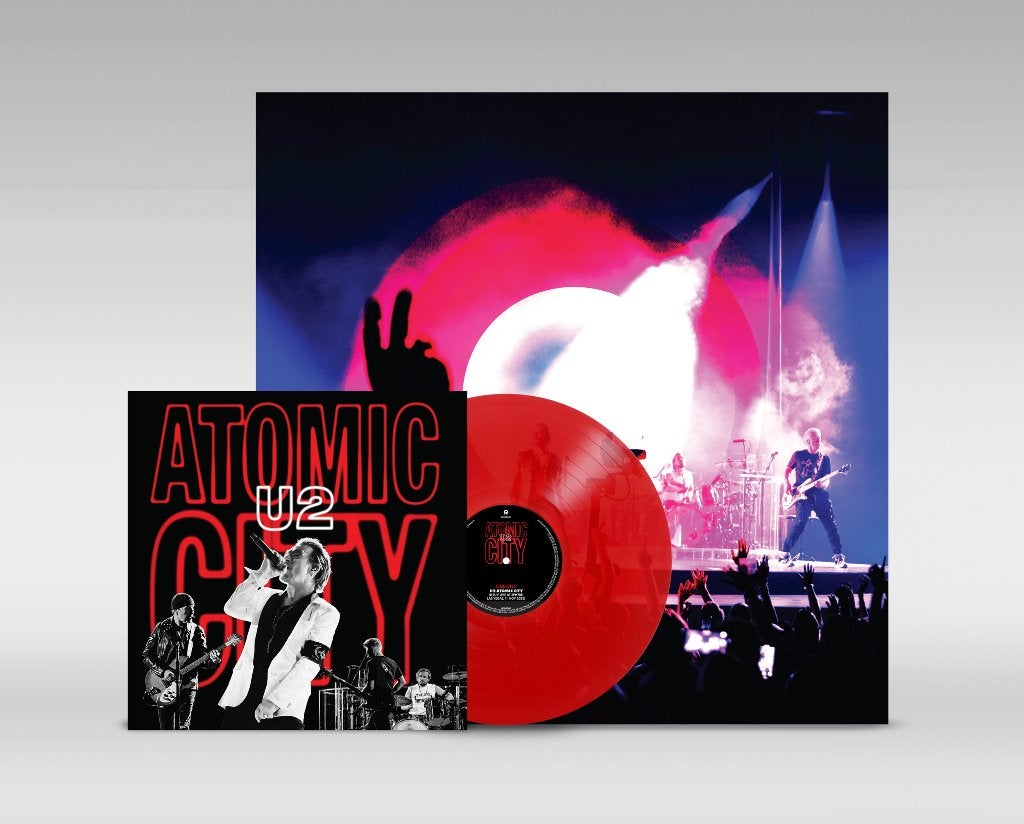 Vinyl Maxisingle 10" U2 Atomic City RSD 2024 RED Vinyl NIEUW, 10 inch, Ophalen of Verzenden, Inclusief poster, Pop