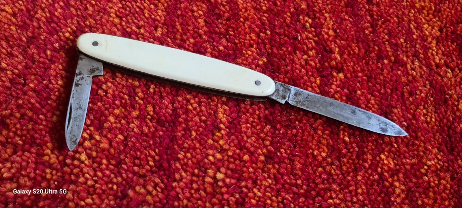 Vintage Duits zakmes met walvislogo, Ophalen of Verzenden