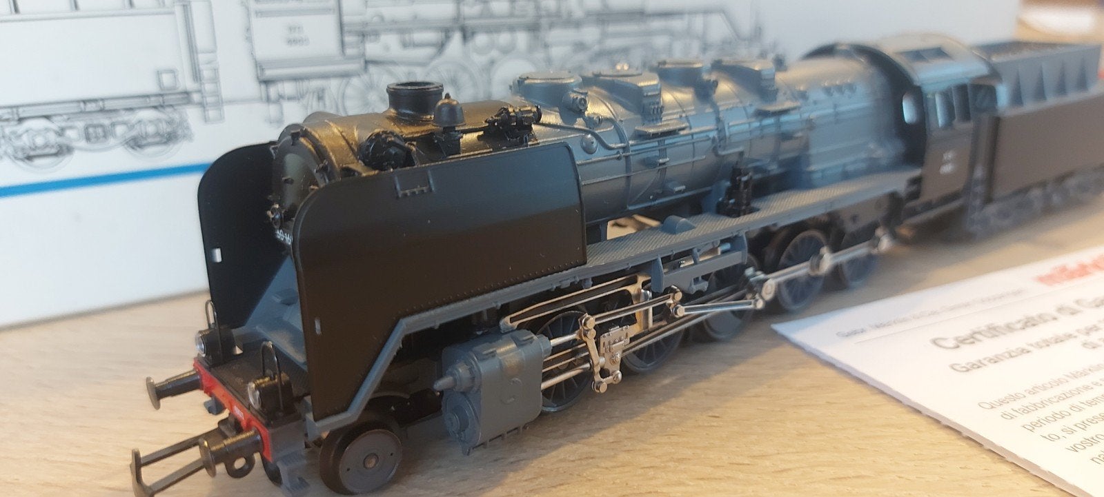 Märklin NS 4903 stoomloc met tender artnr 3419 in ovp, Wisselstroom, Locomotief, Ophalen of Verzenden, Märklin