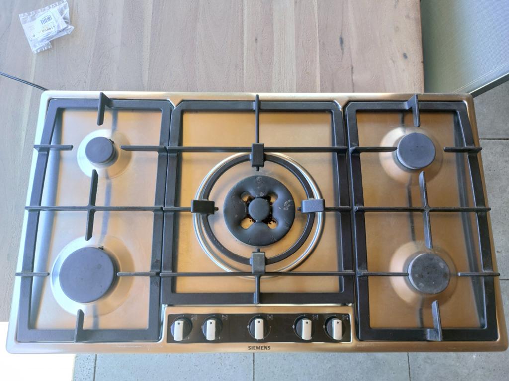 Siemens kookstel / gasstel, Ophalen, Gebruikt, Inbouw, Gas