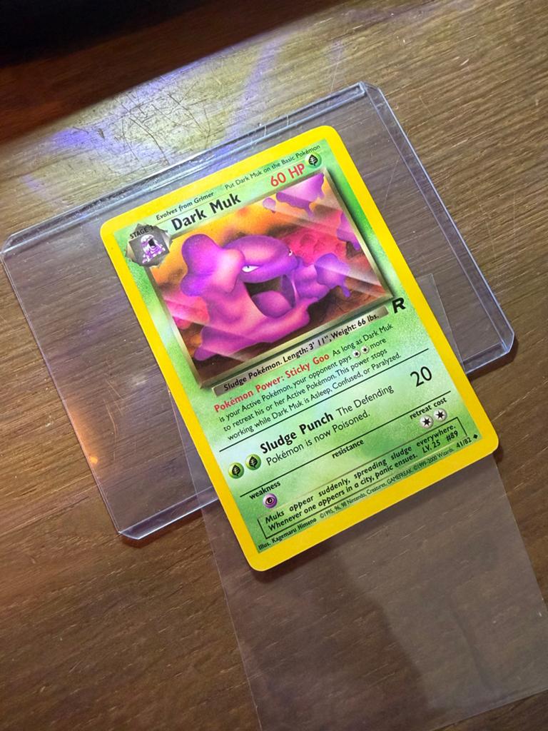 Team Rocket Dark Muk 41/82, Ophalen of Verzenden, Zo goed als nieuw, Losse kaart