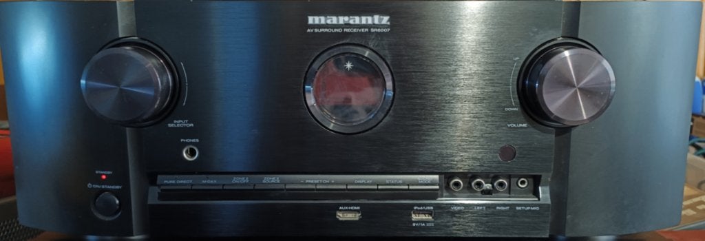 Marantz SR-6007 AV receiver, Marantz, Gebruikt, Ophalen of Verzenden, 60 tot 120 watt