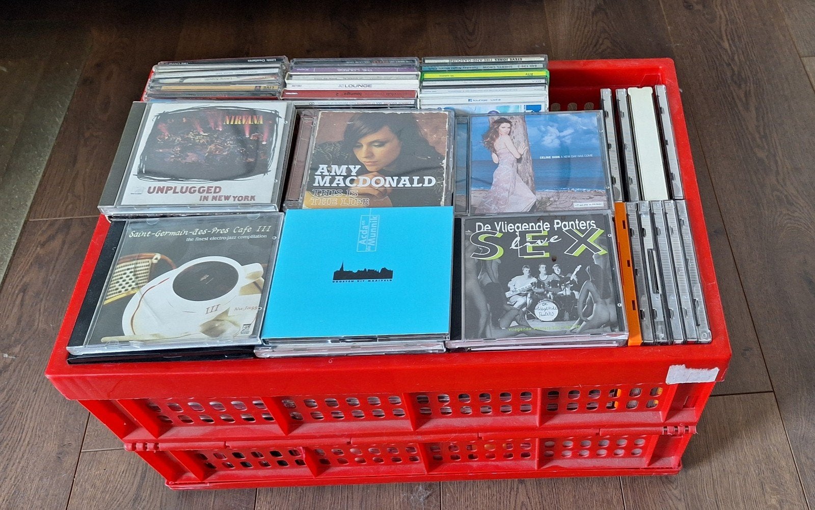 Grote collectie diverse CD's - Pop, Rock, Dance, Nederlands, Ophalen, Gebruikt, Inclusief doosje
