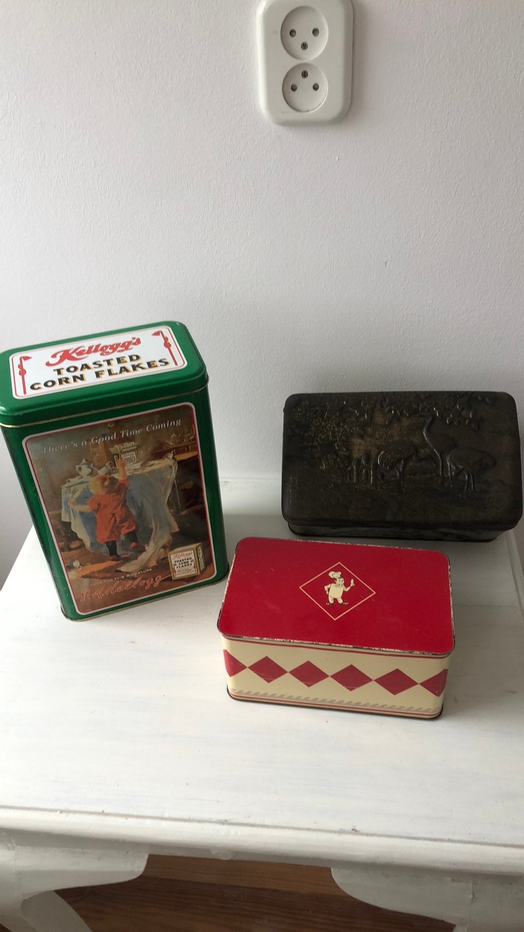 3 verschillende blikken, Verzamelen, Ophalen of Verzenden, Gebruikt, Overige, Bolletje