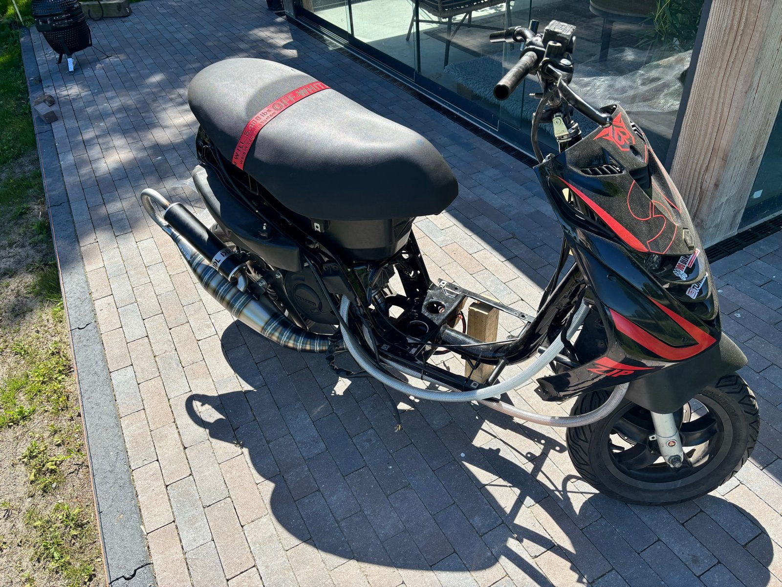 Piaggio zip 172cc stage 2 met ddl gloednieuw, Fietsen en Brommers, Brommeronderdelen | Scooters, Ophalen, Gebruikt, Overige typen