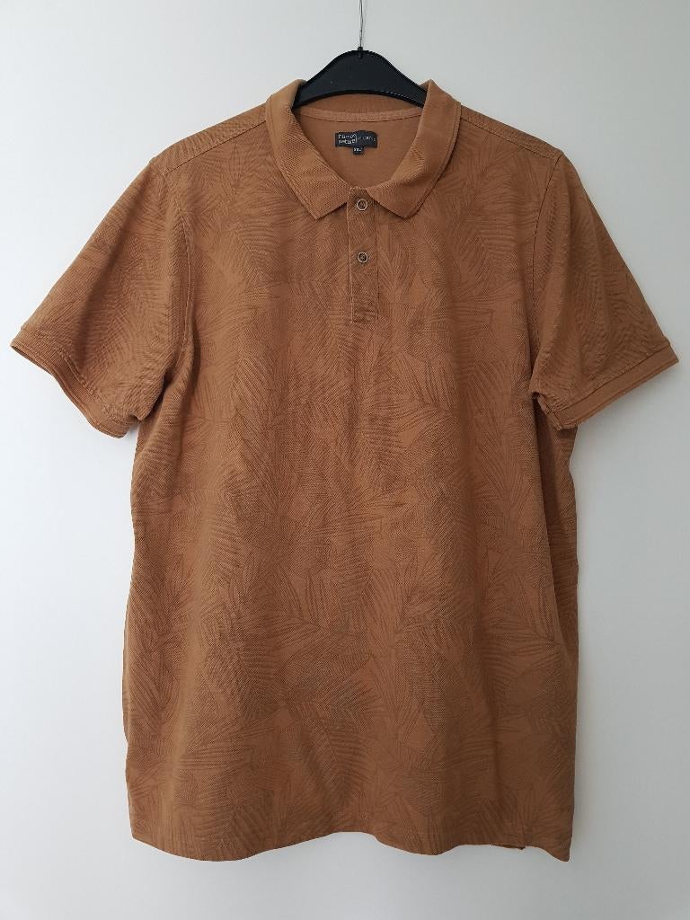 Poloshirt voor heren -- maat XXL / 2XL -- Human Nature, Bruin, Overige maten, Ophalen of Verzenden, Gedragen