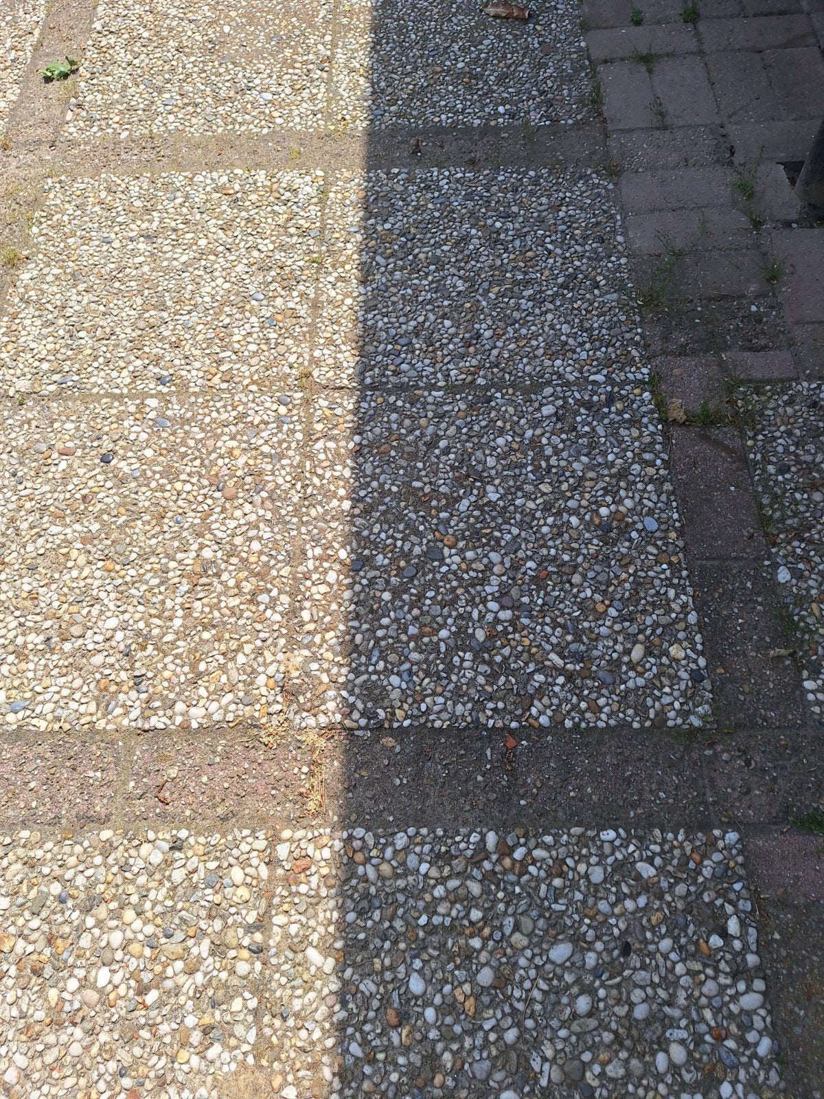 Grindtegels voor terras, pad of schuurtje, Ophalen, Gebruikt, 10 m² of meer, Grind