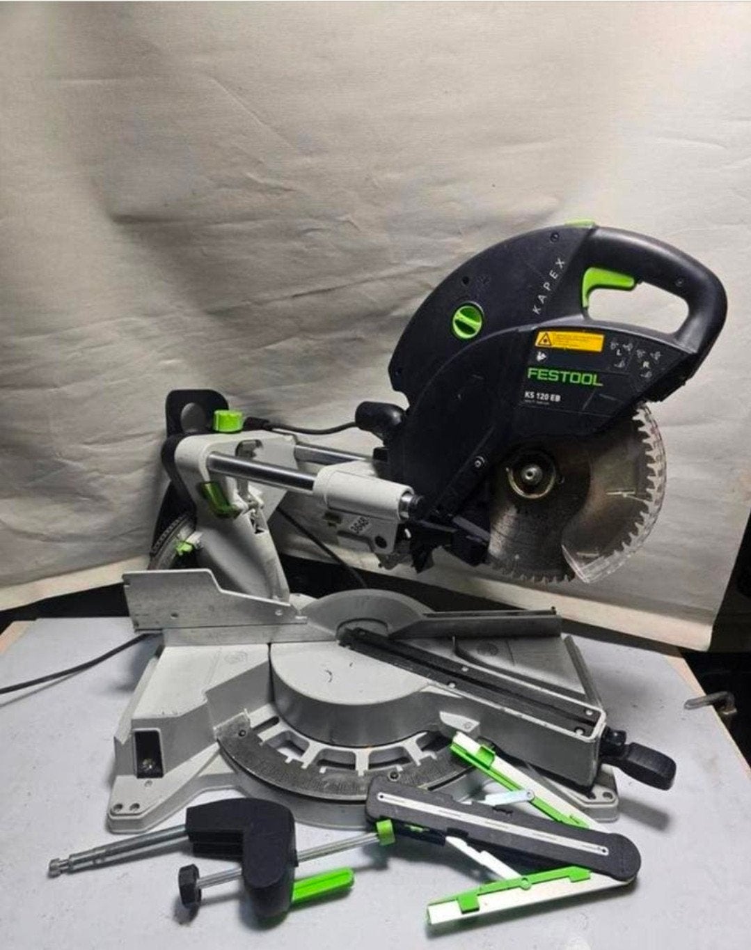 Festool KS 120EB Kapex radiaal afkort & verstekzaagmachine, Ophalen of Verzenden, Festool, N.v.t, N.v.t