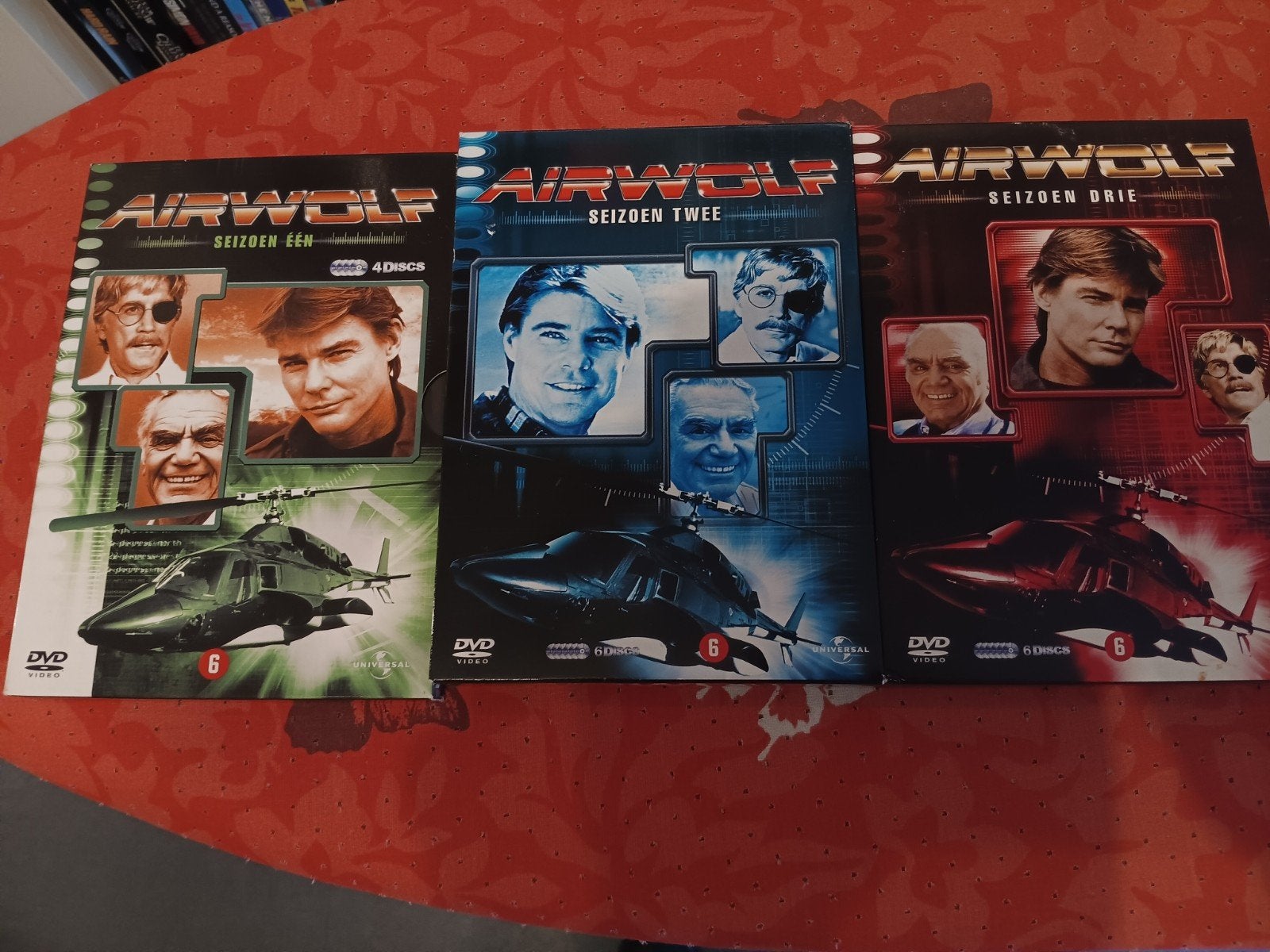 Airwolf DVD Boxset - Seizoen 1, 2 en 3, Vanaf 6 jaar, Ophalen of Verzenden, Gebruikt, Actiethriller