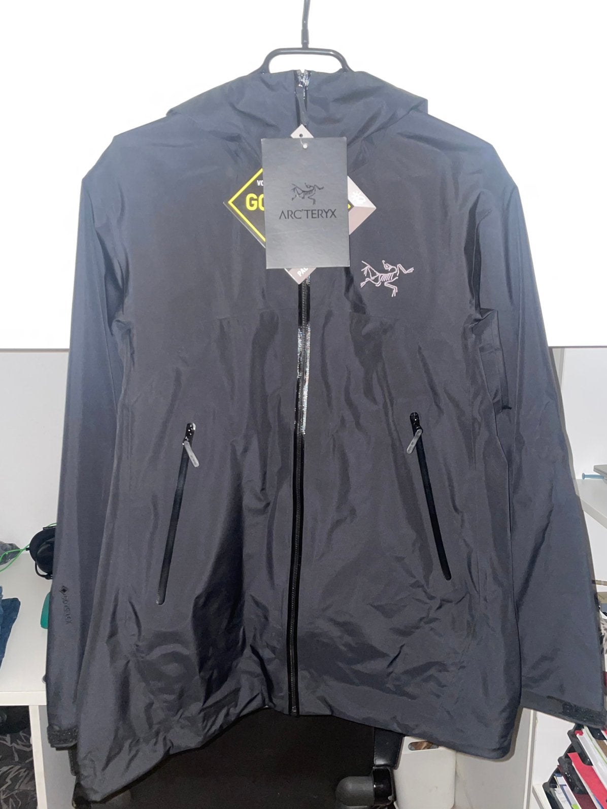 Arc’teryx Windbreaker Waterproof Black Beta Jacket, Ophalen of Verzenden, Nieuw, Maat 52/54 (L), Zwart
