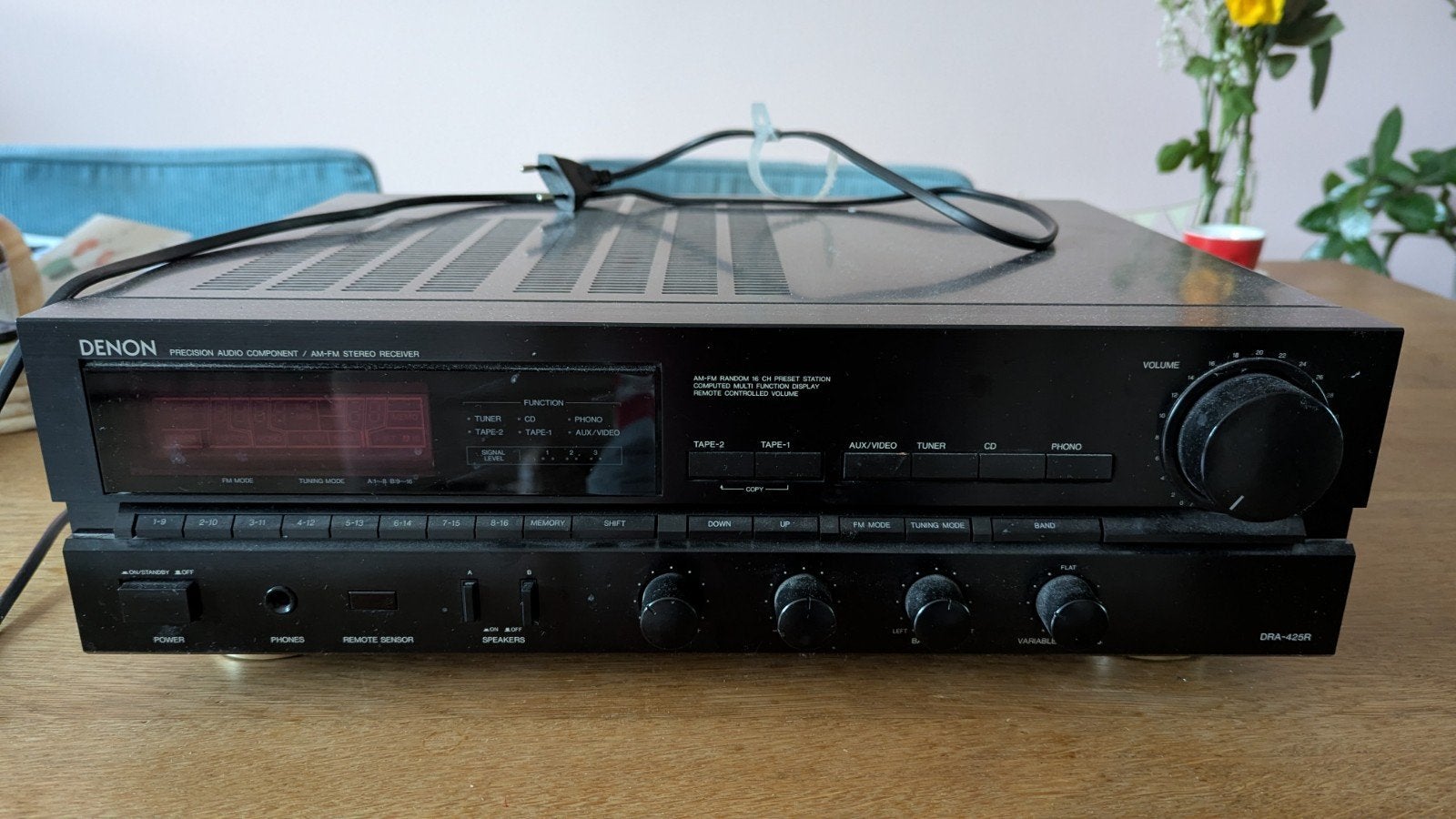 Denon DRA-425R Stereo Receiver - Vintage Audio