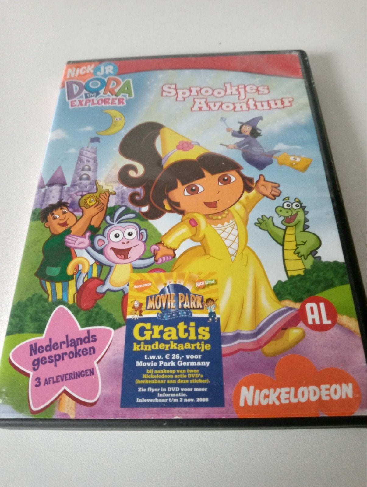 Dora the Explorer: Sprookjes Avontuur DVD, Cd's en Dvd's, Nederlands, Alle leeftijden, Nederlands, Ophalen of Verzenden