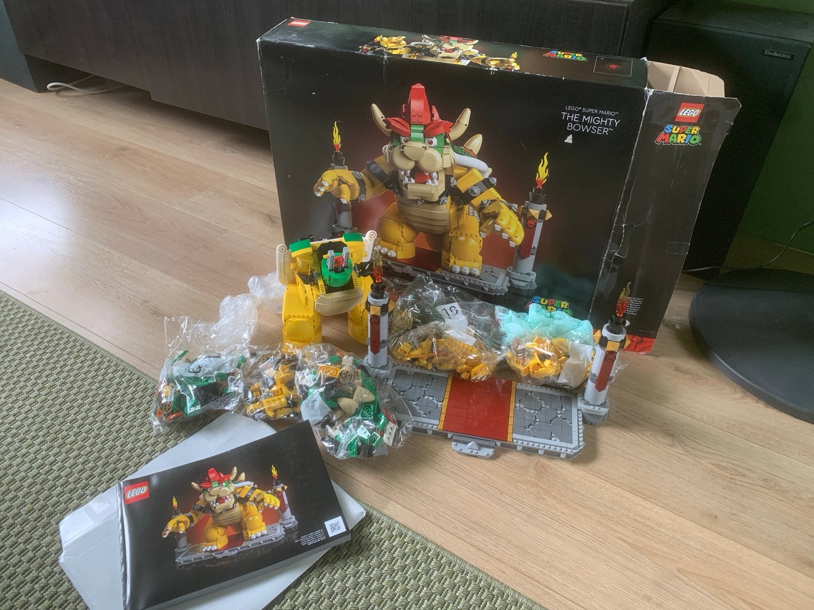 LEGO Super Mario The Mighty Bowser 71411 - Zo goed als nieuw, Ophalen of Verzenden, Zo goed als nieuw
