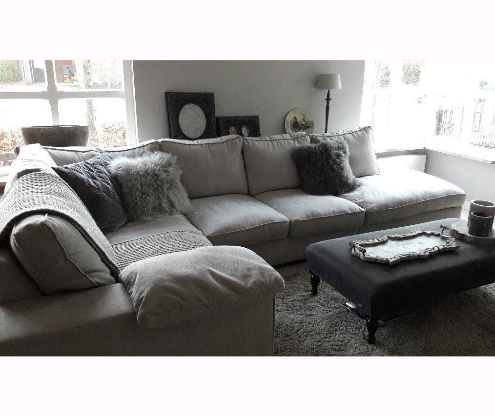 Kloostertafel 240x100 cm en Bank 225x300 cm in perfecte staa, Huis en Inrichting, Tafels | Eettafels, Ophalen, 100 tot 150 cm