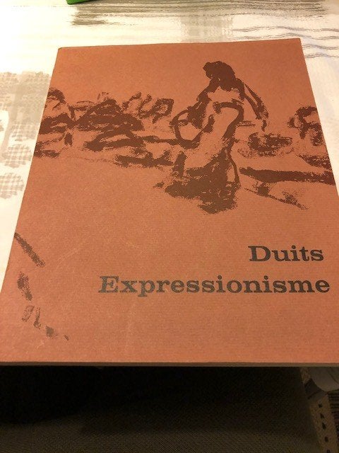 Duits Expressionisme - museum voor schone kunsten Gent/Charl, Ophalen of Verzenden, Gelezen, Grafische vormgeving