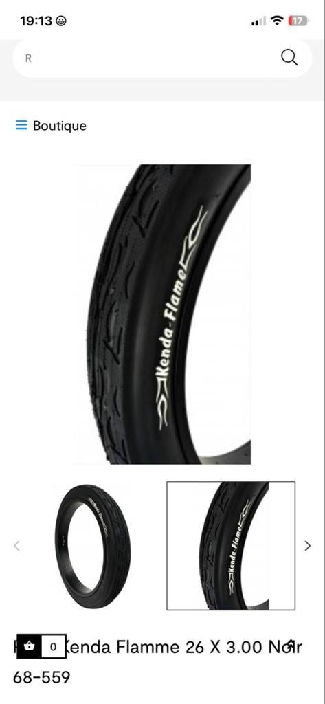 Kenda Flame 26 inch 3.0 fietsband - Zo goed als nieuw, Band, Ophalen of Verzenden, Zo goed als nieuw, Mountainbike