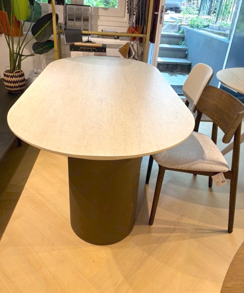 Taj Mahal eettafel 180x90cm | Kas20, Ophalen, Overige houtsoorten, 50 tot 100 cm, Zo goed als nieuw