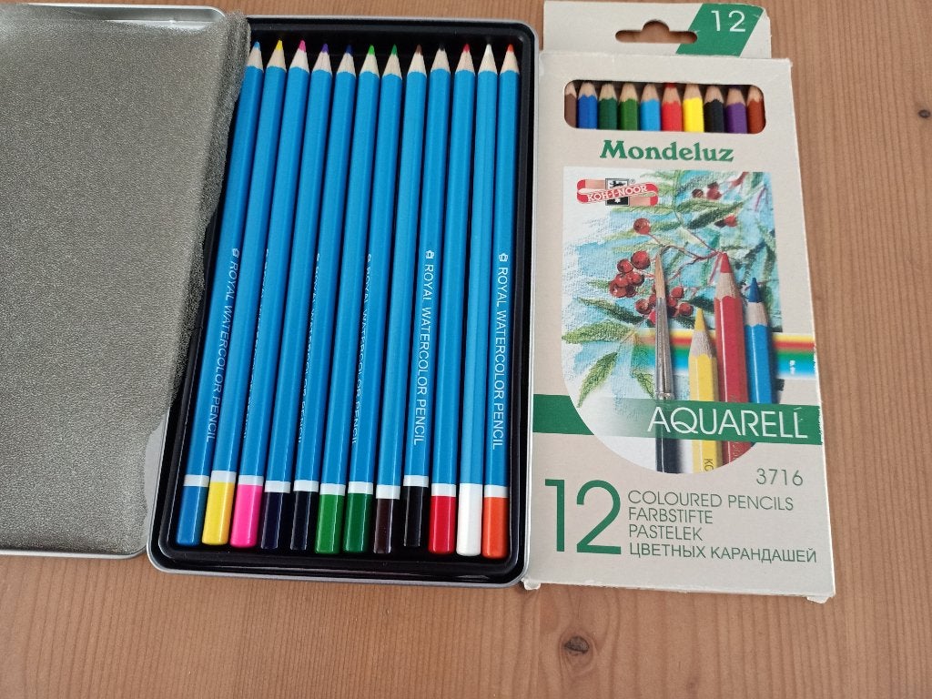 aquarel potloden, Ophalen of Verzenden, Zo goed als nieuw, Potlood of Stift
