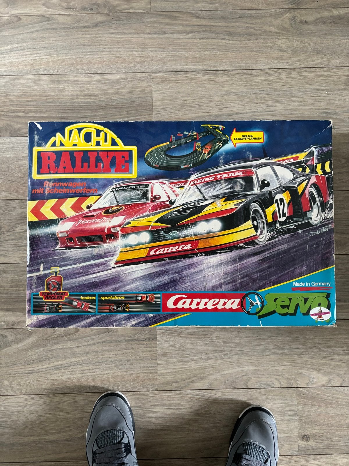 Carrera Nacho Rallye Racebaan - Werkt, doos bijna compleet, Ophalen, Carrera, Elektrisch, Racebaan