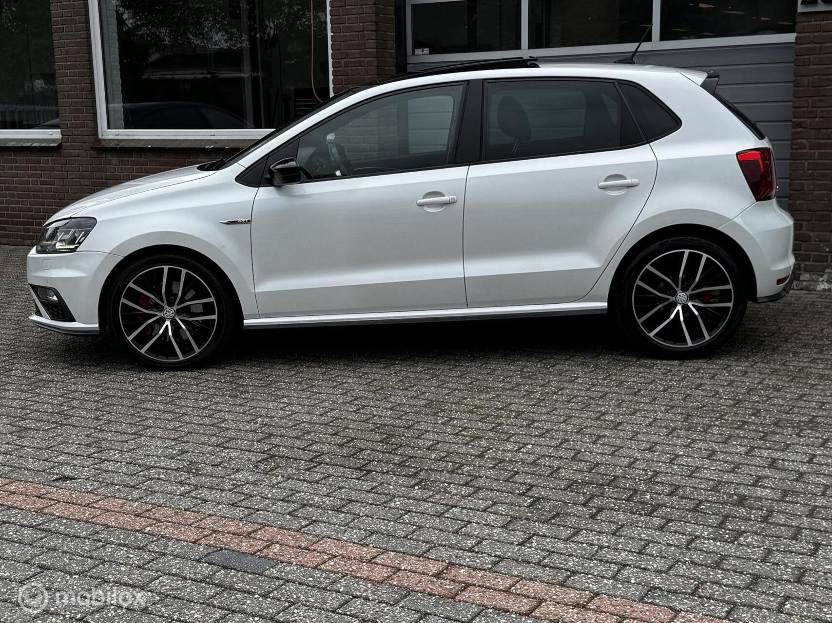 Volkswagen Polo 1.8 TSI GTI DSG PANO/CLIMA/NAVI/VOL!, Auto's, Automatische klimaatregeling, Gebruikt, Euro 6, Wit