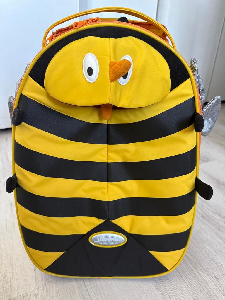 Koffer Sammies Samsonite Bij, Sieraden, Tassen en Uiterlijk, Koffers, Gebruikt, Minder dan 50 cm, Ophalen of Verzenden, Zacht kunststof