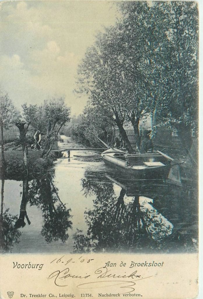 702-088-035 Voorburg  Aan De Broeksloot, Verzenden, Voor 1920, Zuid-Holland