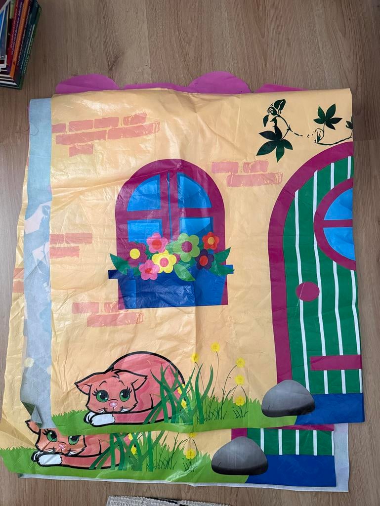 Speelhuisje hoes voor tafel, Ophalen, Gebruikt