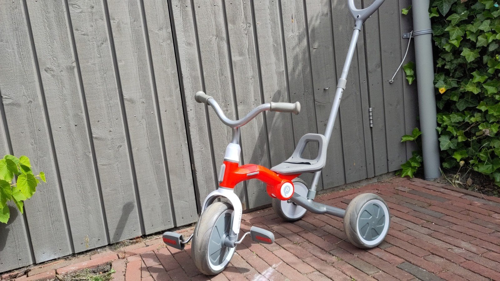 Qplay Tenco Driewieler, Rood, Fietsen en Brommers, Fietsen | Driewielers, Ophalen, Gebruikt, Qplay Tenco, Verstelbare zitting