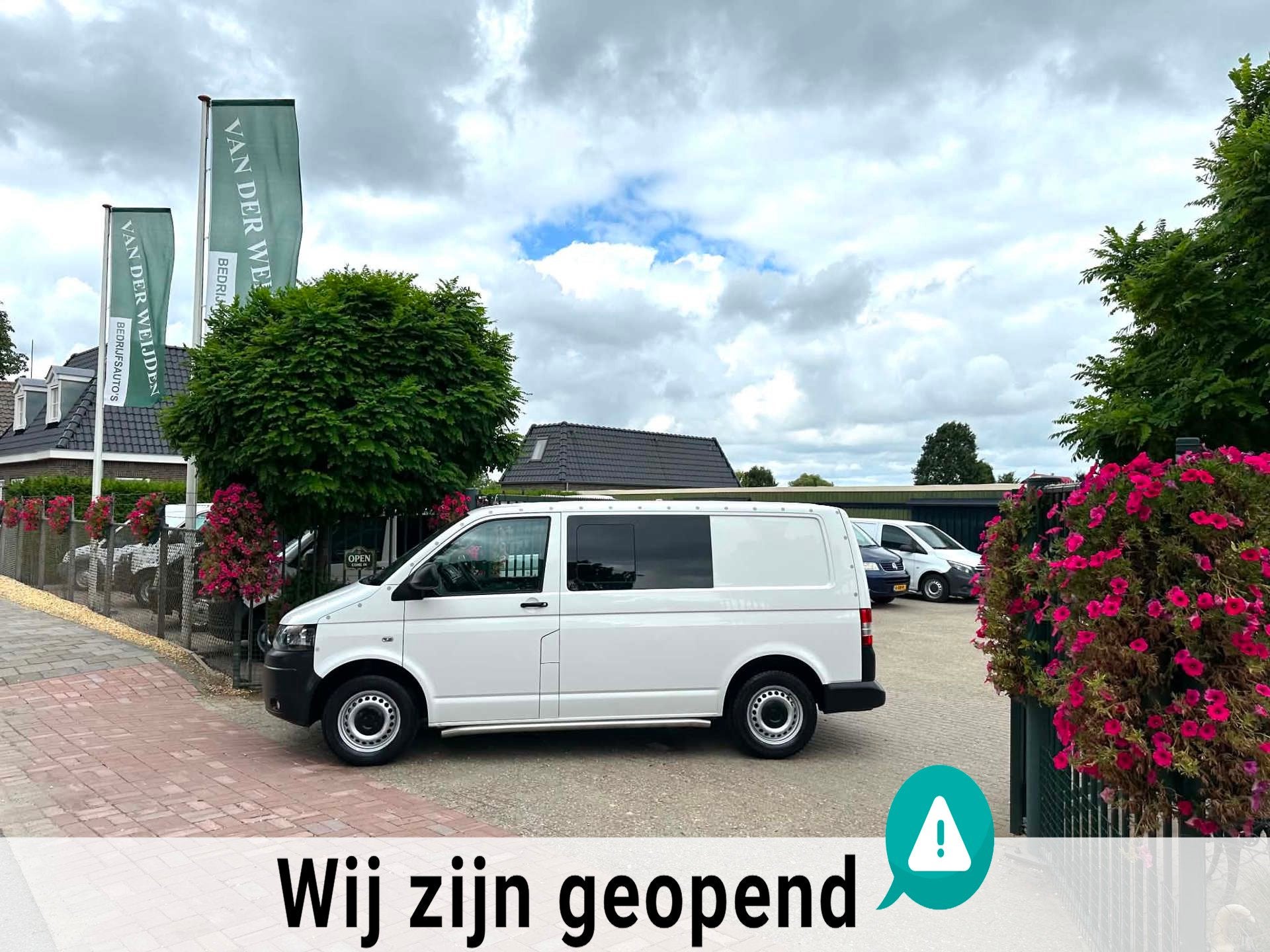 Volkswagen Transporter 2.0 TDI L1H1 BM Marge 3 Pers. Airco/C, Voorwielaandrijving, Euro 5, Gebruikt, 4 cilinders