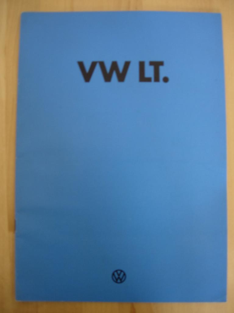 Volkswagen LT Brochure 1975 VW, Volkswagen, Verzenden, Zo goed als nieuw, Volkswagen