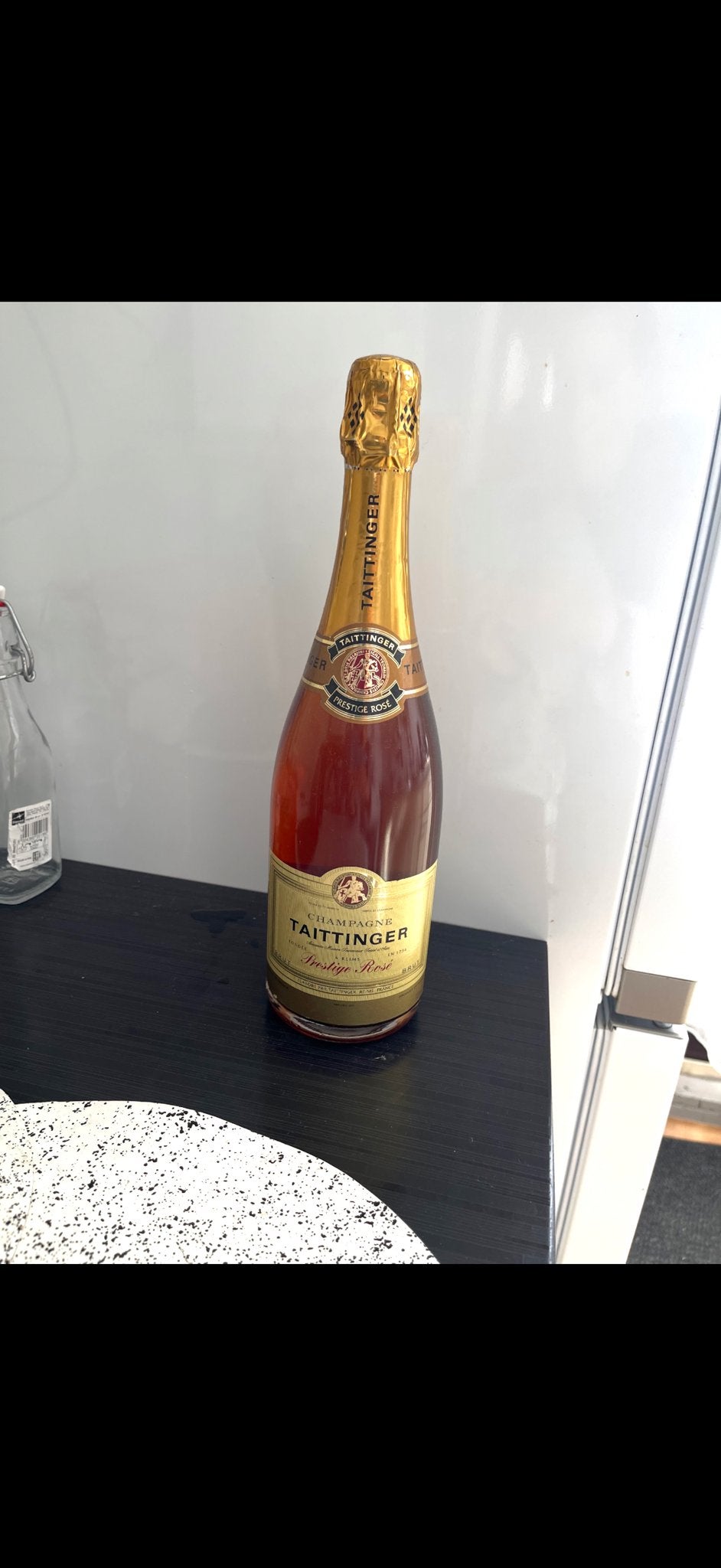 Taittinger Prestige Rosé Champagne - Zo goed als nieuw, Ophalen, Zo goed als nieuw, Frankrijk, Champagne