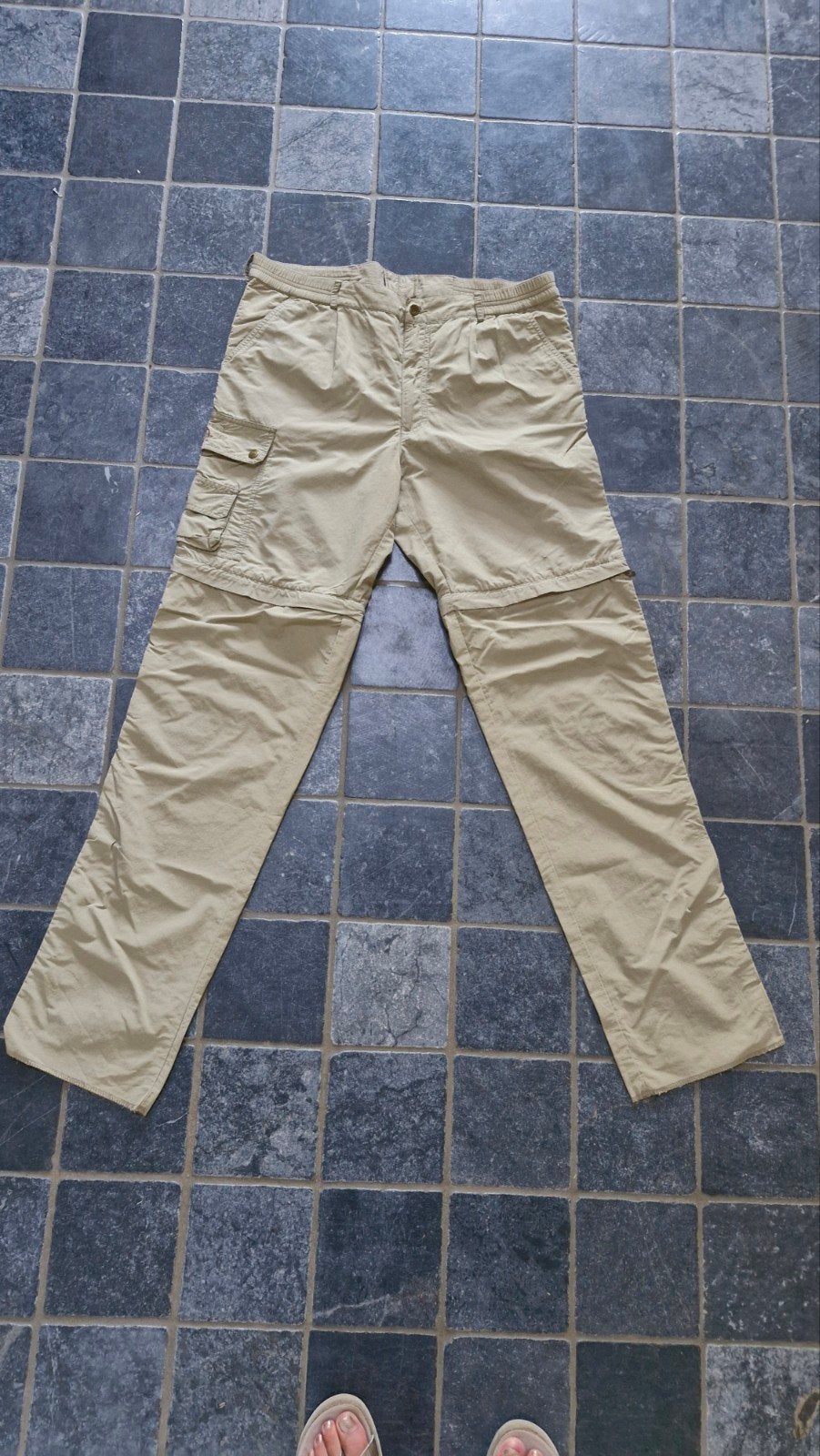 Fjällräven Outdoor Broek - Beige, Maat 48/50 (M), Maat 48/50 (M), Beige, Ophalen of Verzenden, Zo goed als nieuw