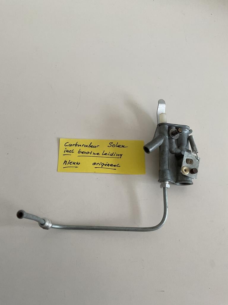 SOLEX carburateur inclusief benzineleiding NIEUW ORIGINEEL, Ophalen of Verzenden, Nieuw, Carburateur, Overige merken