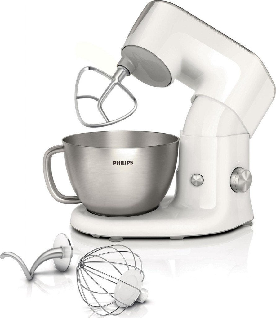 Philips HR7958 Keukenmachine met accessoires, Gebruikt, 3 snelheden of meer, Ophalen of Verzenden, 2 tot 3 liter