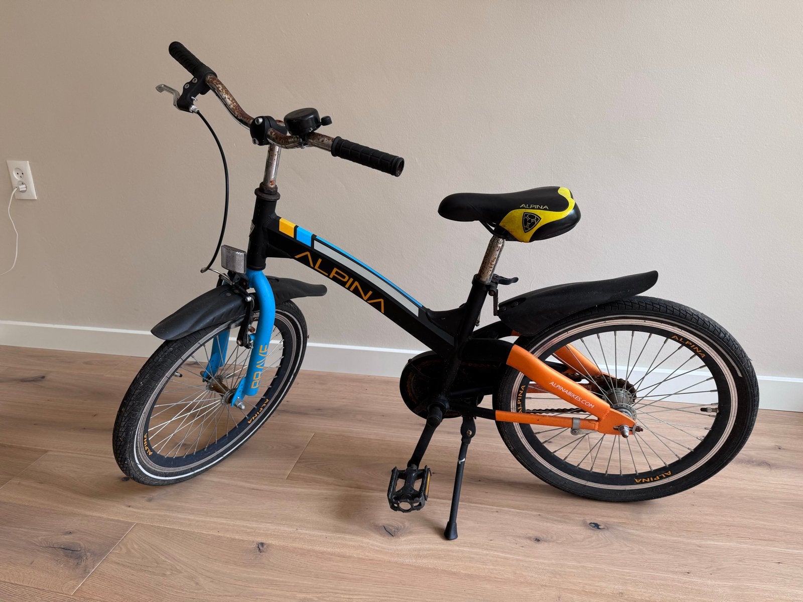 Alpina kinderfiets 20 inch - Opknapper, Ophalen, Gebruikt, 20 inch of meer