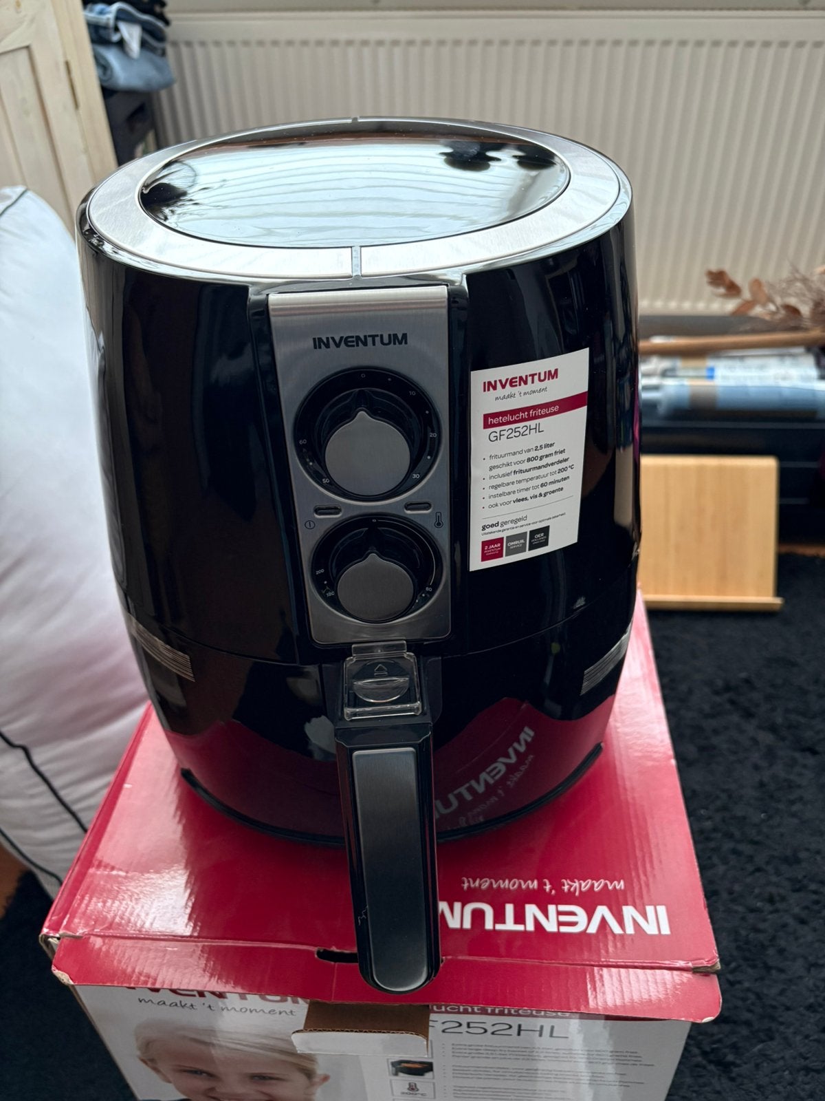 Inventum hetelucht friteuse, Ophalen, Nieuw
