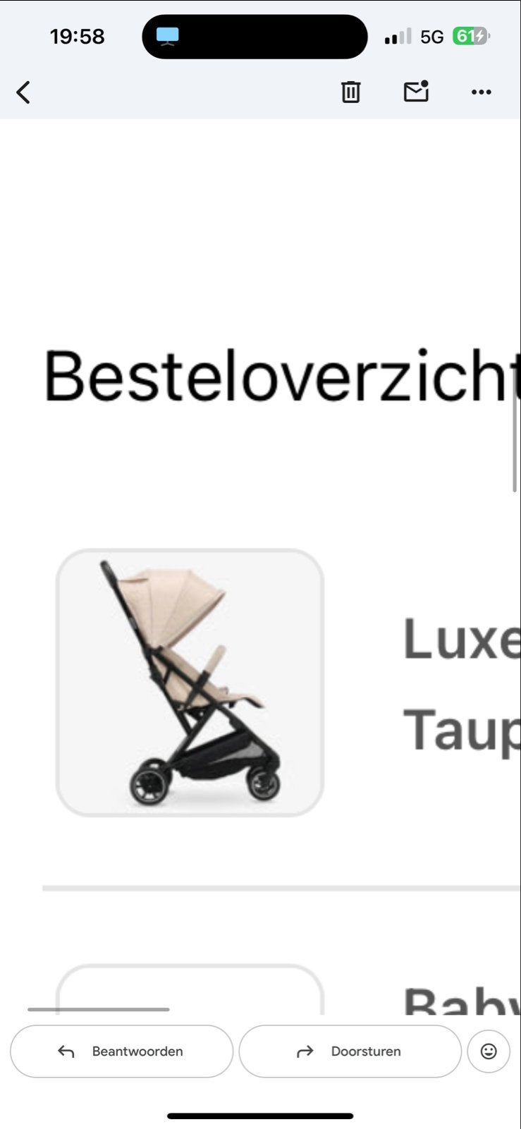 Deryan buggy, Kinderen en Baby's, Ophalen, Nieuw, Overige merken
