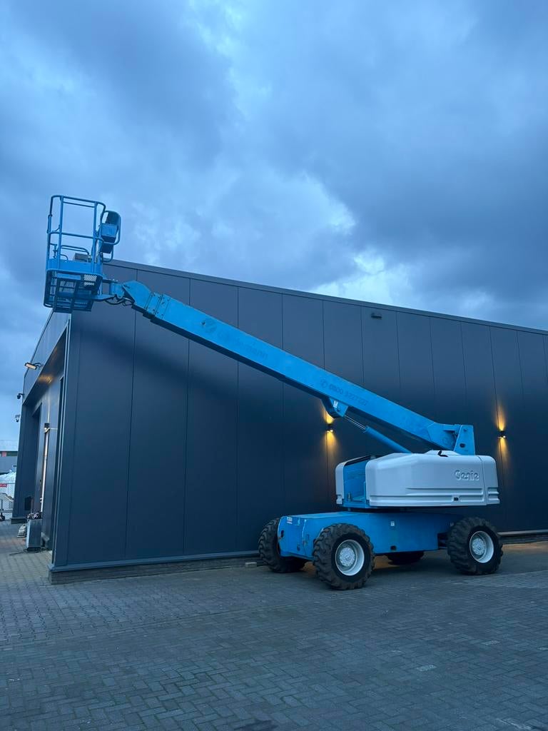 Te huur 21 meter hoogwerker, Ophalen