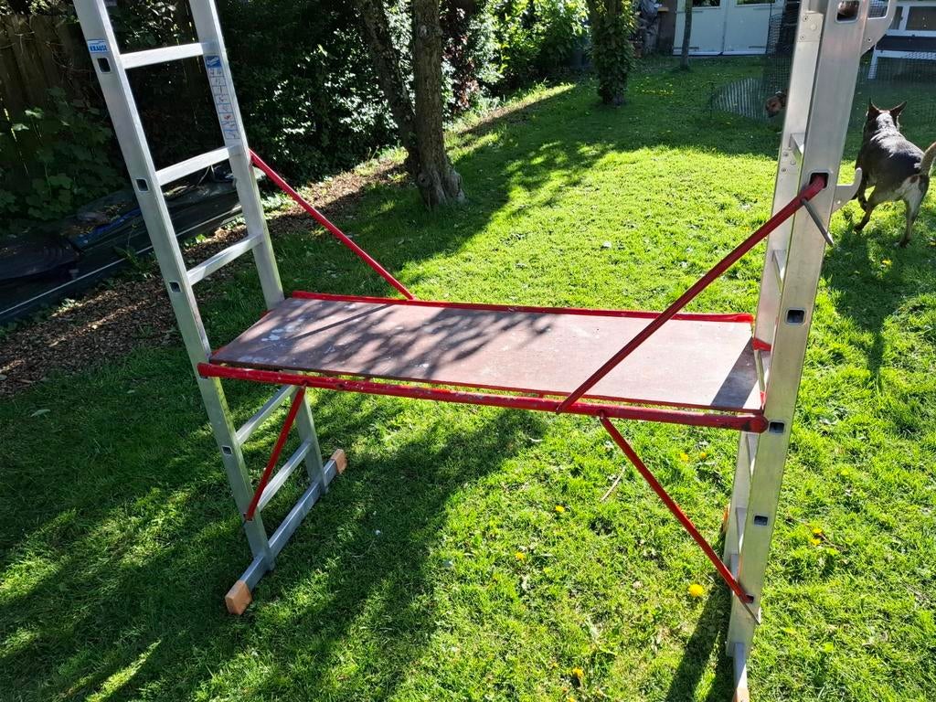 Kamersteiger, Doe-het-zelf en Verbouw, Steigers, Ophalen, Rolsteiger of Kamersteiger, Minder dan 2 meter