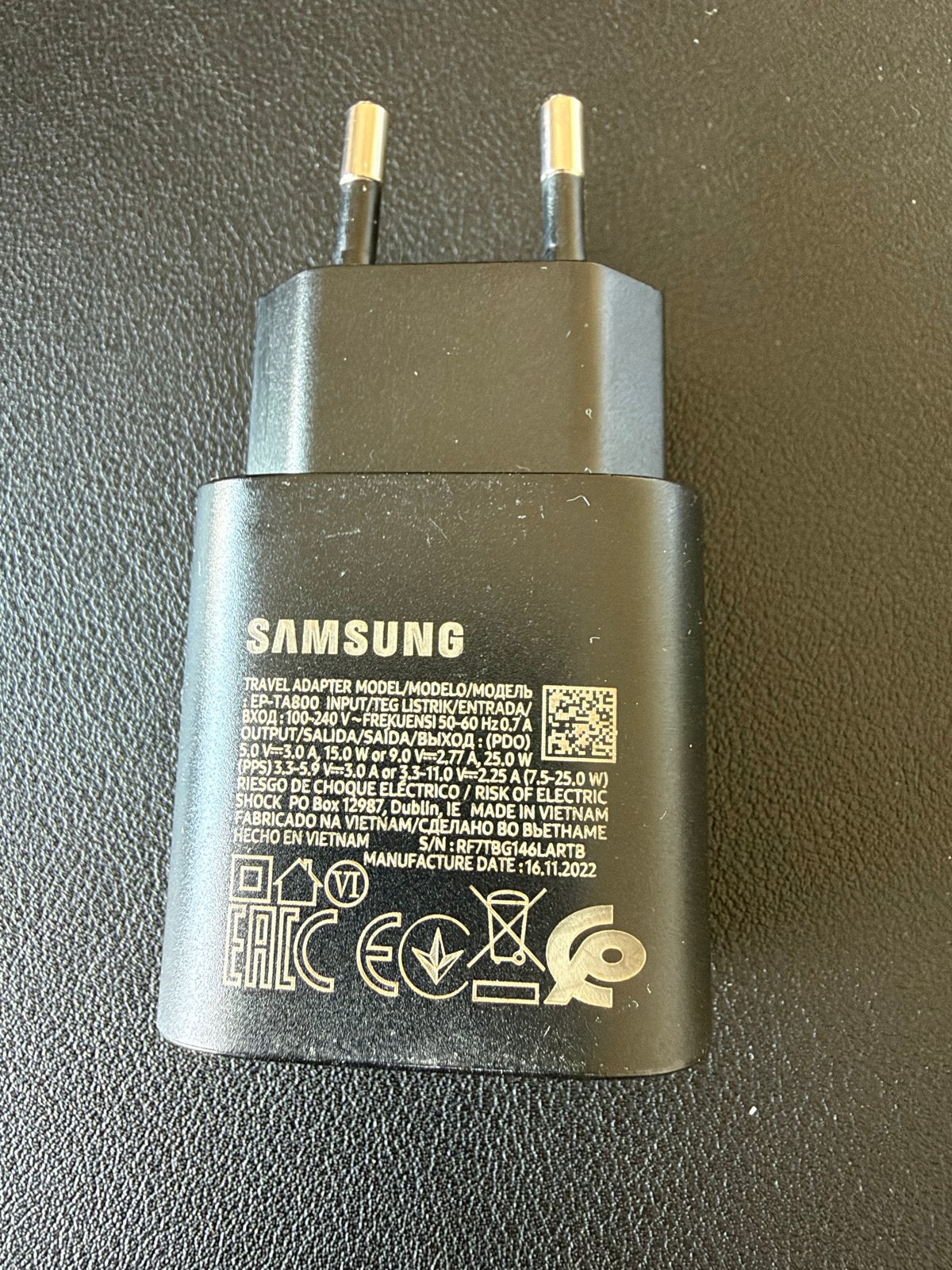 Samsung USB-C Lader - Origineel en Snel, Ophalen of Verzenden, Zo goed als nieuw, Snellader, USB-C