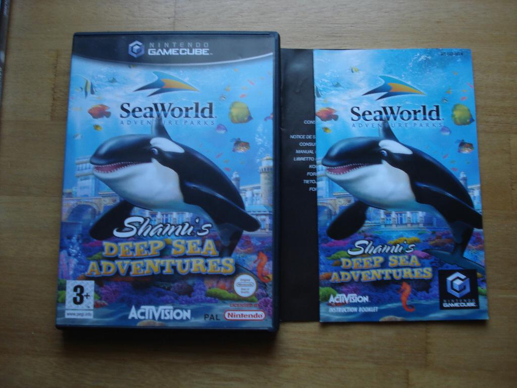 Shamu's deep sea adventure gamecube, Spelcomputers en Games, Games | Nintendo GameCube, Avontuur en Actie, Ophalen of Verzenden