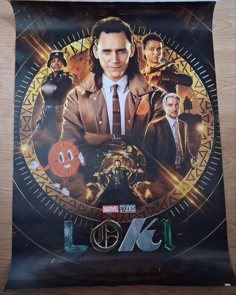 Loki poster, Ophalen, Deurposter of groter, Film en Tv, Rechthoekig Staand