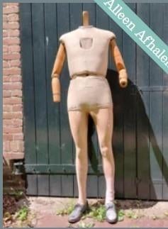 Oude Antieke Mannequin Paspop Pierre Imans Paris, Ophalen of Verzenden