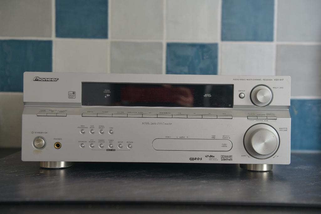 PIONEER AUDIO VIDEO MULTI CHANNEL RECEIVER VSX-817, Verzenden, Zo goed als nieuw, Pioneer, 120 watt of meer