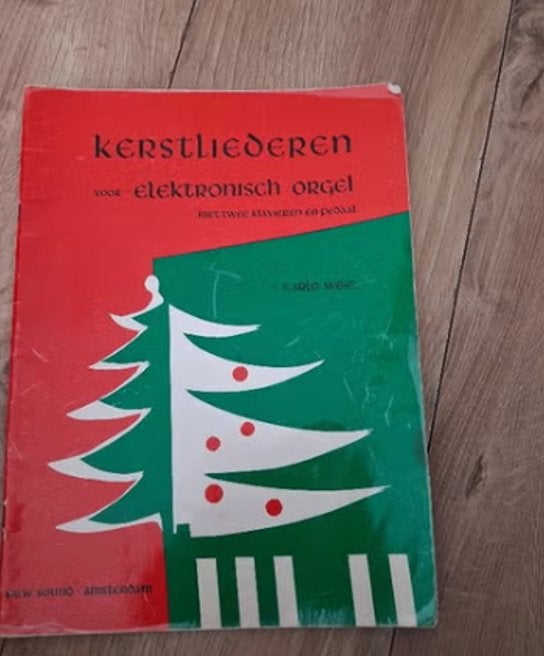 Bladmuziek piano kerst, Ophalen of Verzenden, Gebruikt, Thema, Piano