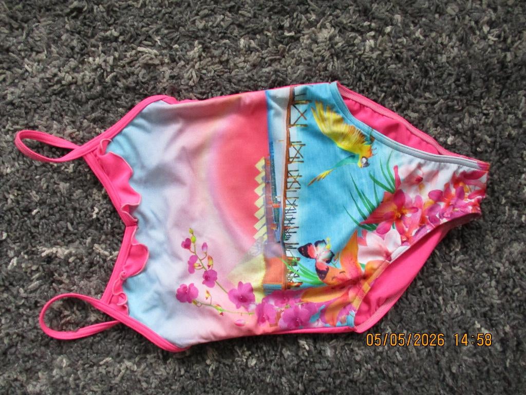 badpak maat 110/116, Kinderen en Baby's, Kinderkleding | Maat 110, Meisje, Sport- of Zwemkleding, Ophalen of Verzenden, Zo goed als nieuw