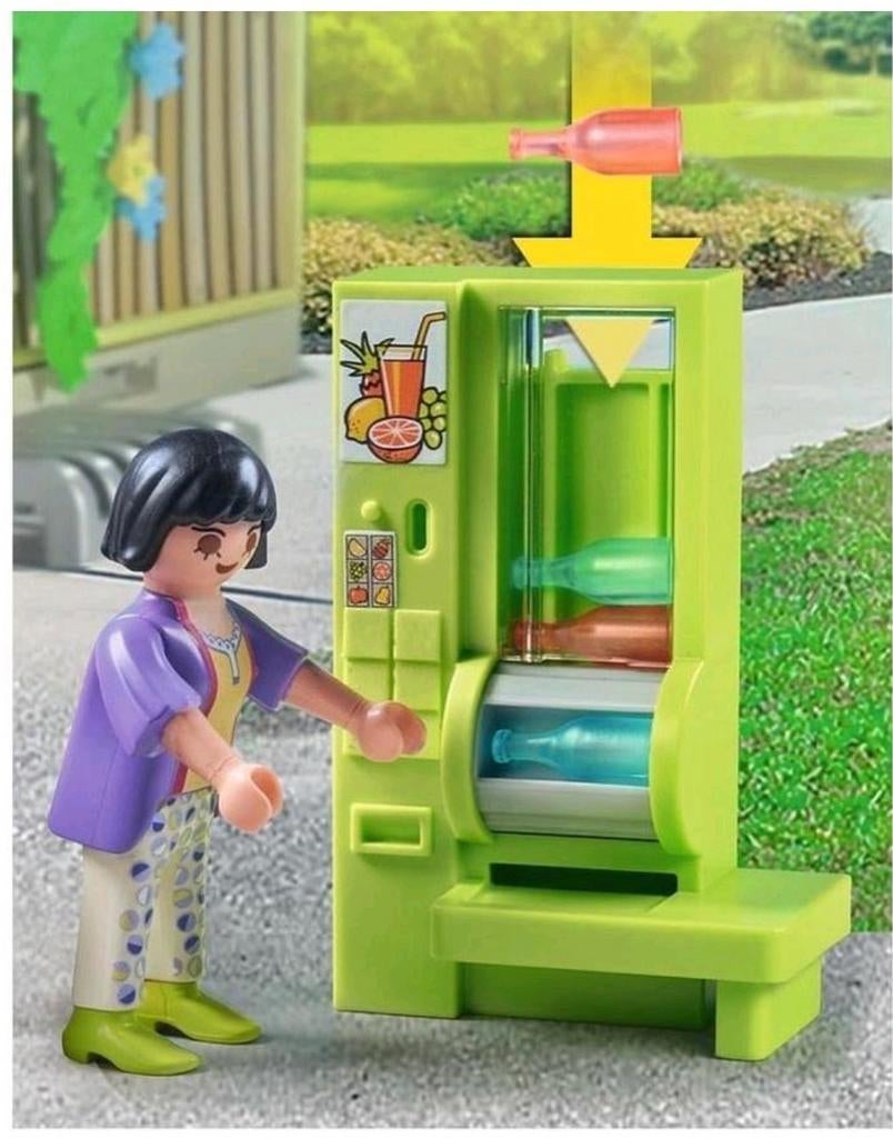 PLAYMOBIL City Life 71333 Groentewinkel met sapbar
